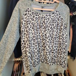 Boutique Cheetah Long Sleeve Shirt
